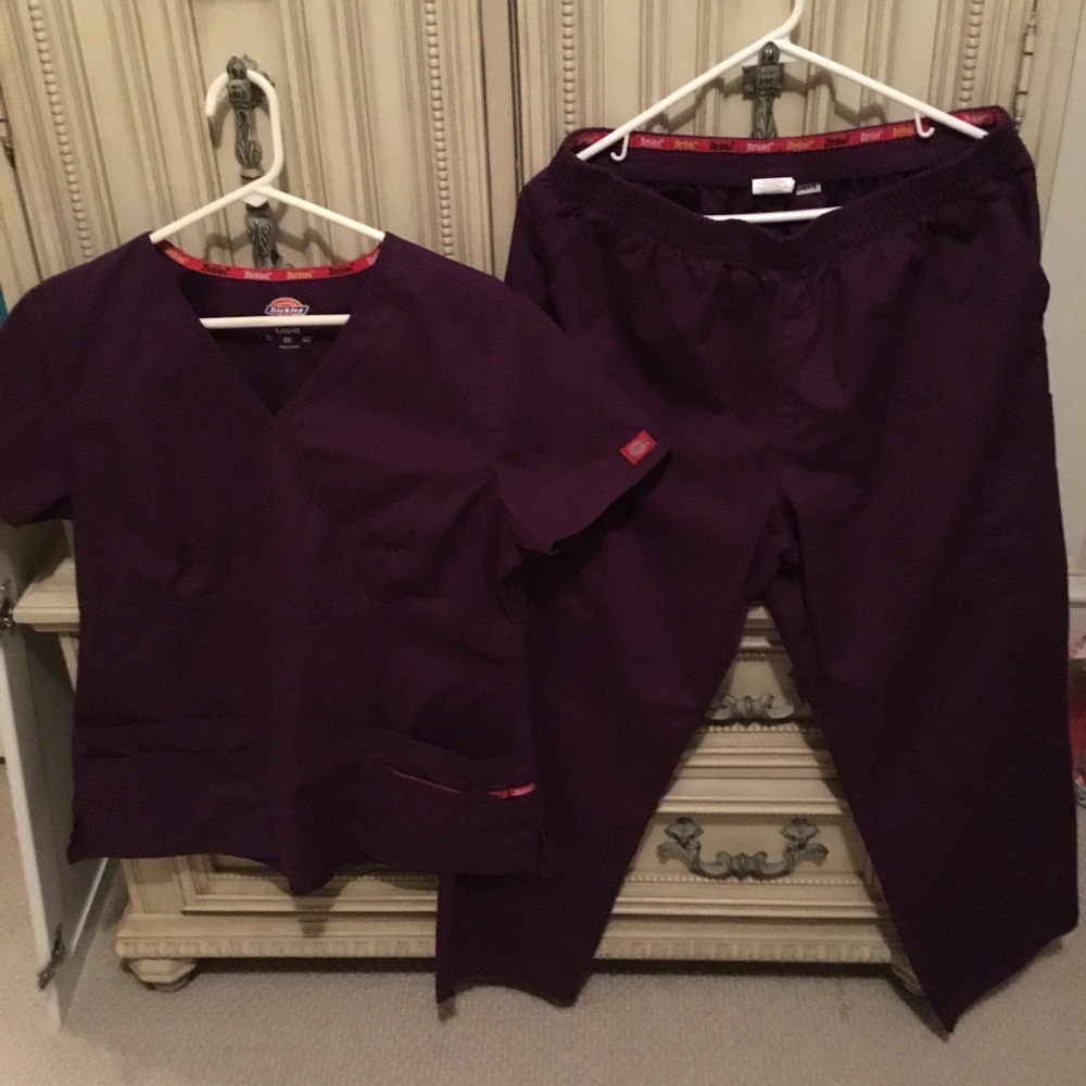 Dickies uniform set  size lg  and Koi scrub top.